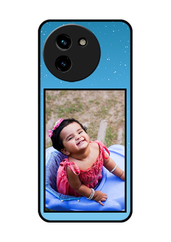Vivo T3X 5G Custom Glass Phone CaseWave Pattern Colorful Design