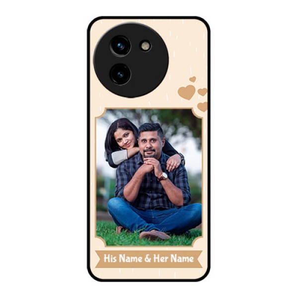 Vivo T3X 5G Custom Glass Phone CaseWith Confetti Love Design Vivo T3X 5G Custom Glass Phone CaseWith Confetti Love Design