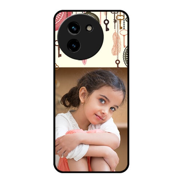Vivo T3X 5G Custom Glass Phone CaseBoho Style Design