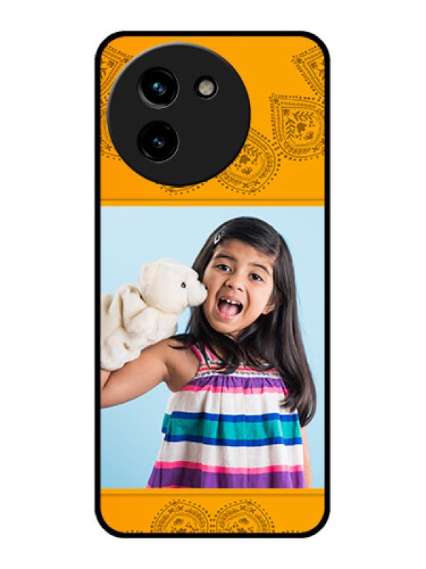 Custom Vivo T3X 5G Custom Glass Phone CasePhoto Wedding Design