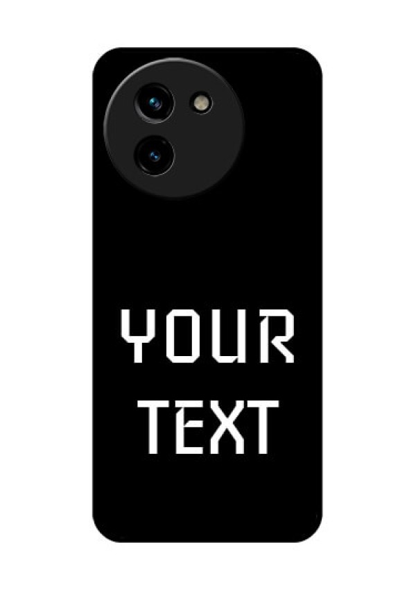 Vivo T3X 5G Custom Glass Phone CaseYour Name Design