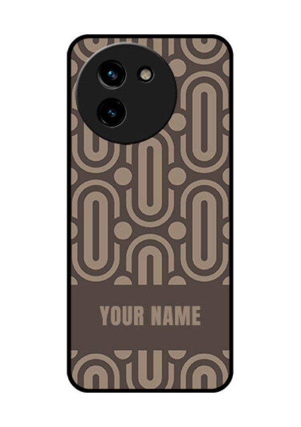Vivo T3X 5G Custom Glass Phone CaseCaptivating Zero Pattern Design