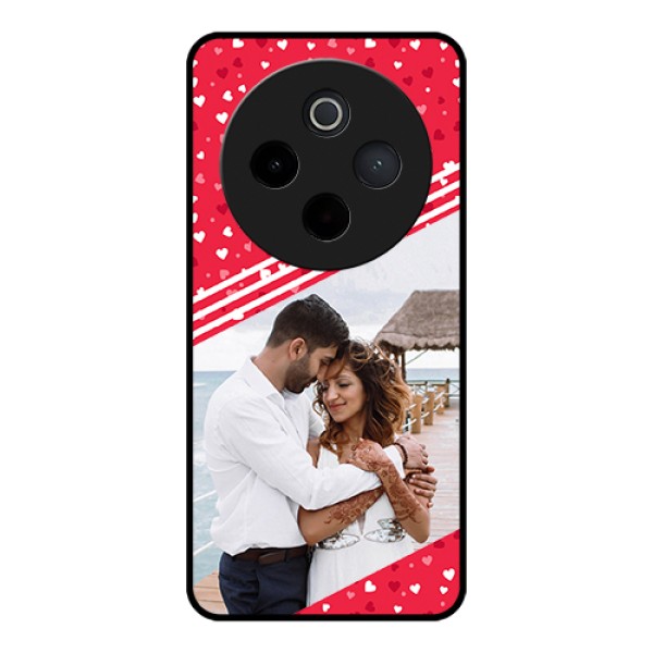 Vivo T4 5G Custom Glass Phone Case - Valentines Gift Design