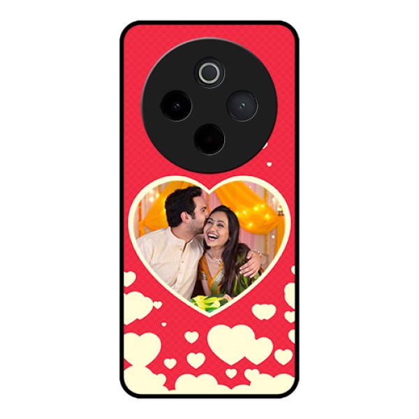 Vivo T4 5G Custom Glass Phone Case - Love Symbols Phone Cover Design Vivo T4 5G Custom Glass Phone Case - Love Symbols Phone Cover Design