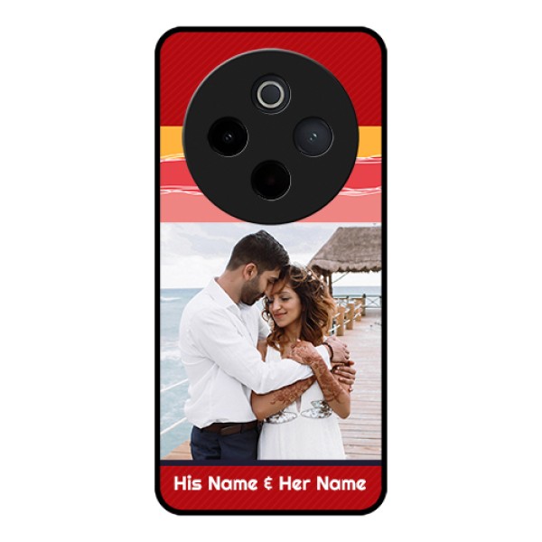 Vivo T4 5G Custom Glass Phone Case - Colorful Case Design