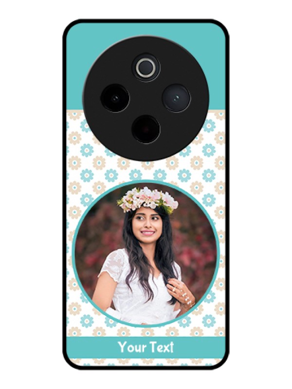 Custom Vivo T4 5G Custom Glass Phone Case - Beautiful Flowers Design