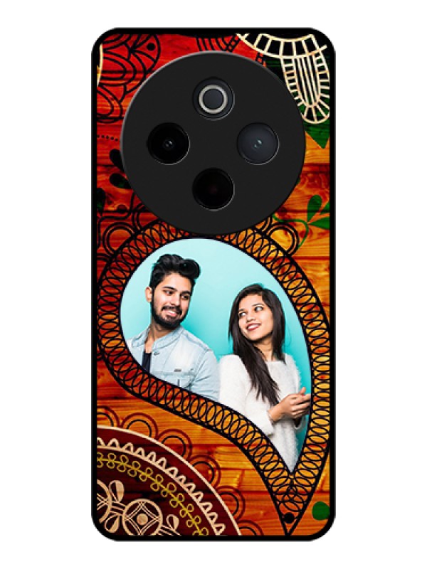 Custom Vivo T4 5G Custom Glass Phone Case - Abstract Colorful Design