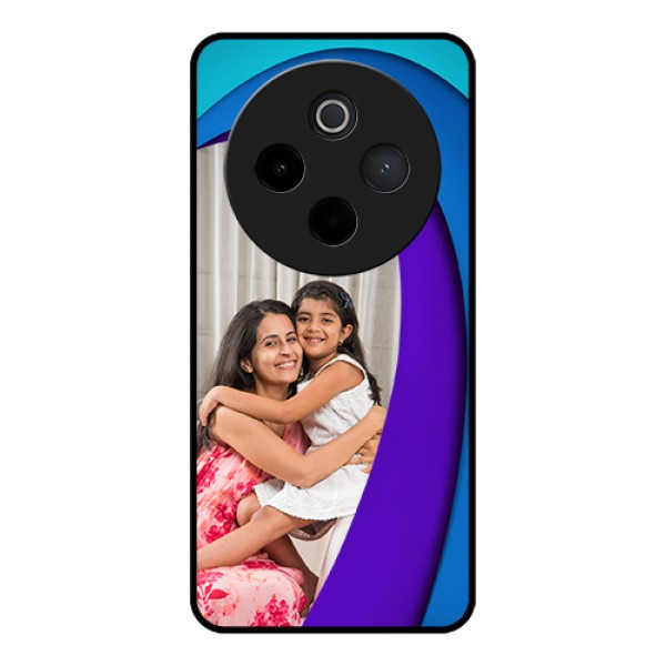 Vivo T4 5G Custom Glass Phone Case - Simple Pattern Design Vivo T4 5G Custom Glass Phone Case - Simple Pattern Design