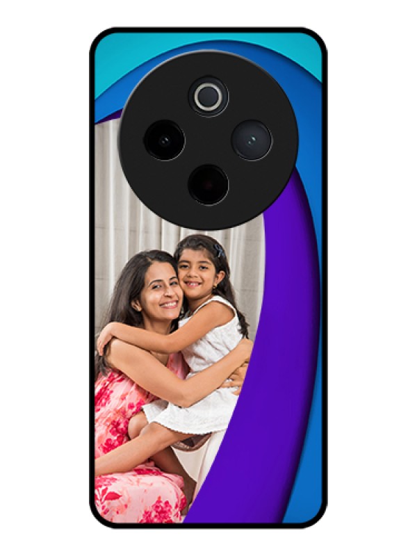 Custom Vivo T4 5G Custom Glass Phone Case - Simple Pattern Design