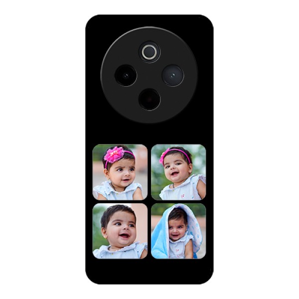 Vivo T4 5G Custom Glass Phone Case - Multiple Pictures Design Vivo T4 5G Custom Glass Phone Case - Multiple Pictures Design