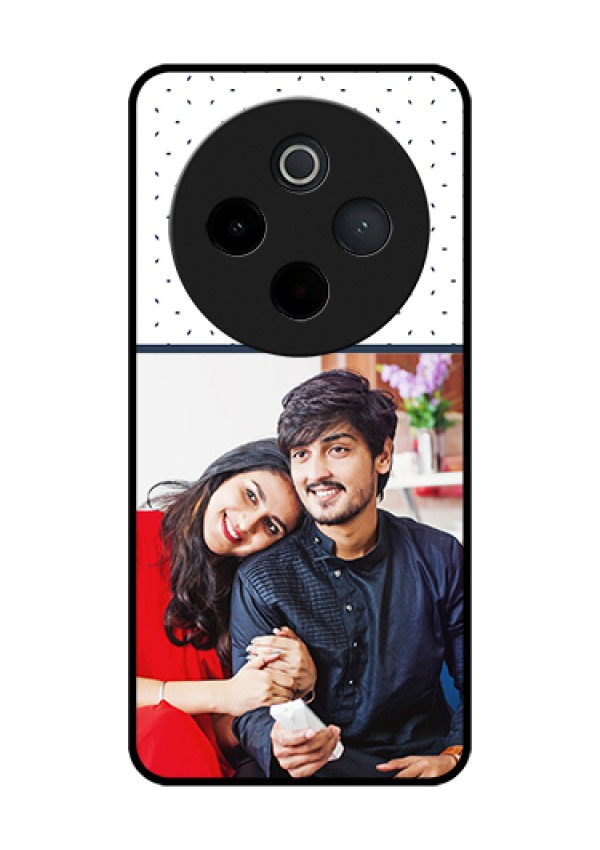 Vivo T4 5G Custom Glass Phone Case - Premium Dot Design