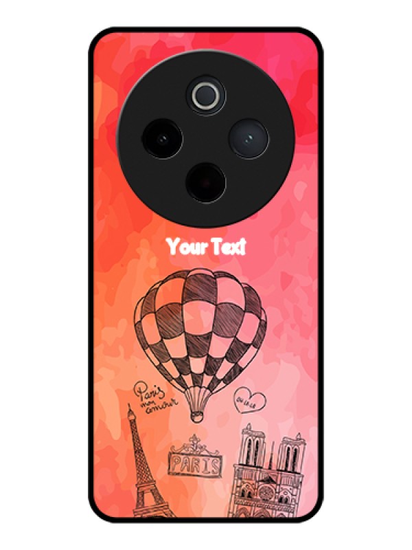 Custom Vivo T4 5G Custom Glass Phone Case - Paris Theme Design
