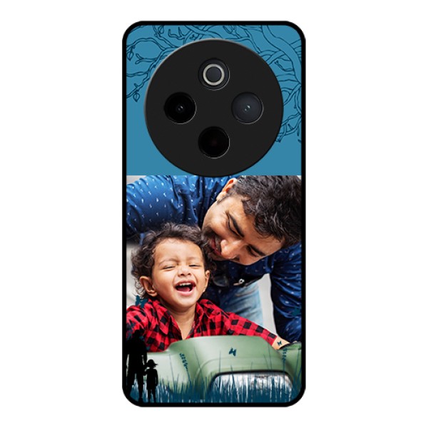 Vivo T4 5G Custom Glass Phone Case - Best Dad Design