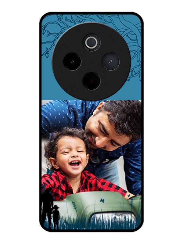 Custom Vivo T4 5G Custom Glass Phone Case - Best Dad Design