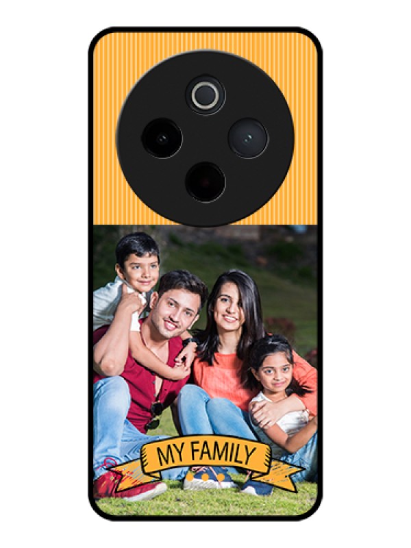 Custom Vivo T4 5G Custom Glass Phone Case - My Family Design