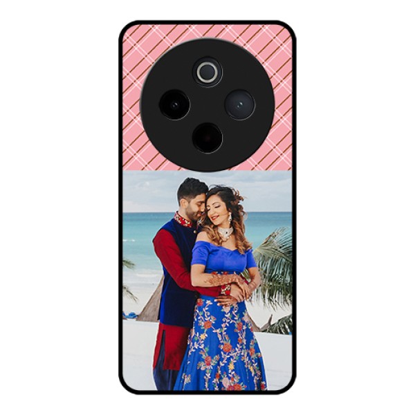 Vivo T4 5G Custom Glass Phone Case - Together Forever Design