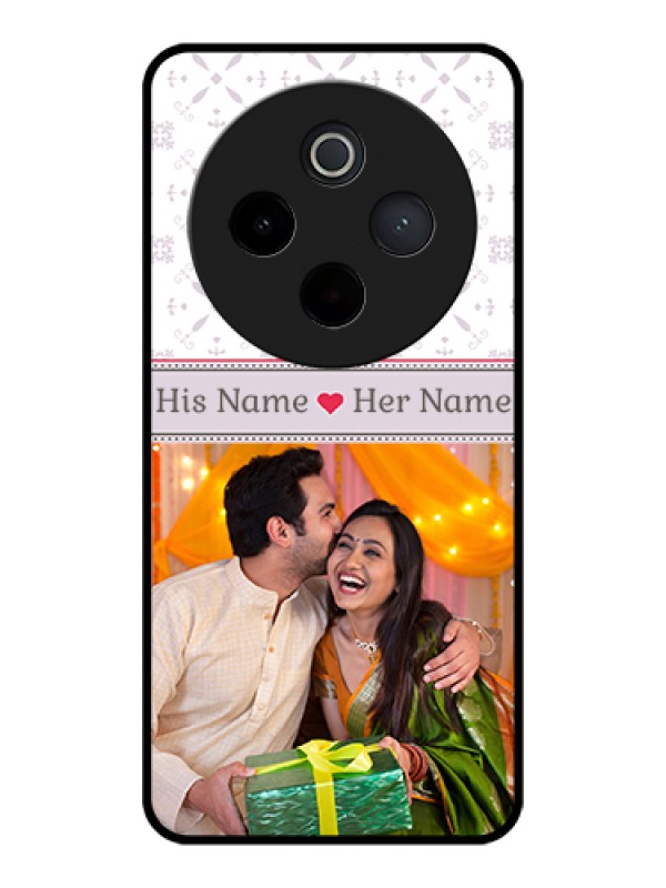Custom Vivo T4 5G Custom Glass Phone Case - With Photo And Ethnic Design