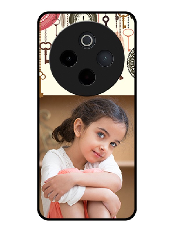 Custom Vivo T4 5G Custom Glass Phone Case - Boho Style Design