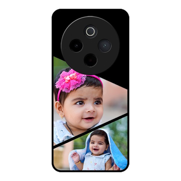 Vivo T4 5G Custom Glass Phone Case - Semi Cut Design