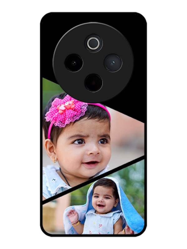 Custom Vivo T4 5G Custom Glass Phone Case - Semi Cut Design