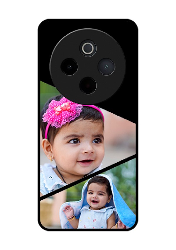 Vivo T4 5G Custom Glass Phone Case - Semi Cut Design