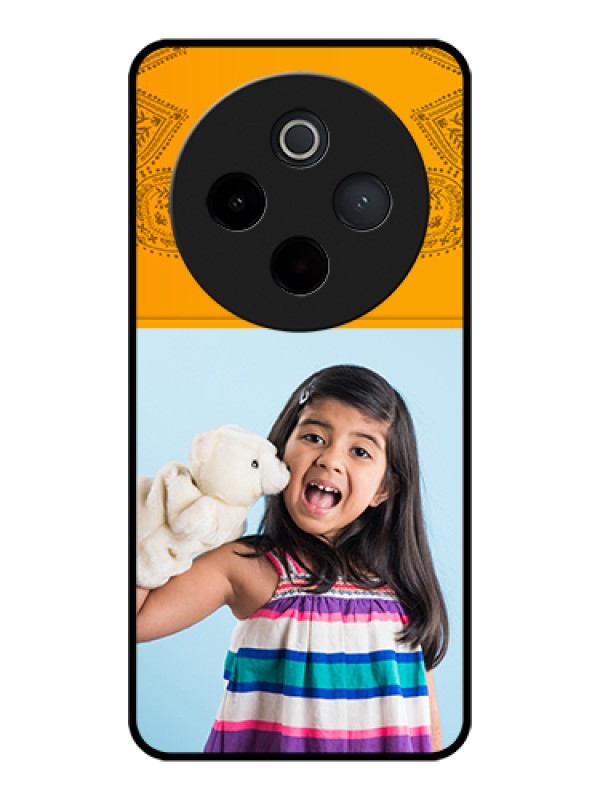 Custom Vivo T4 5G Custom Glass Phone Case - Photo Wedding Design