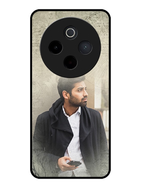 Custom Vivo T4 5G Custom Glass Phone Case - With Vintage Design