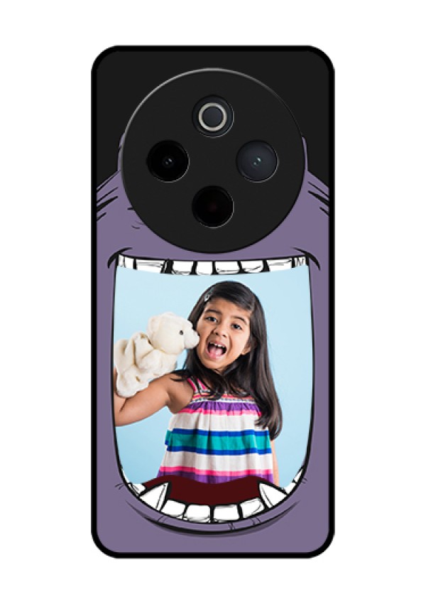 Vivo T4 5G Custom Glass Phone Case - Angry Monster Design