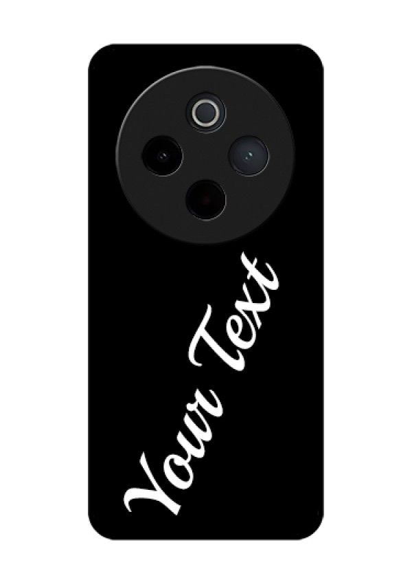 Vivo T4 5G Custom Glass Phone Case - With Your Name Design