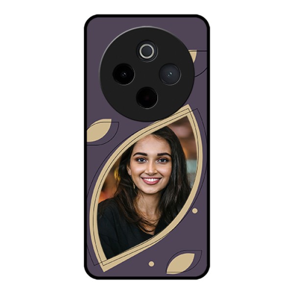 Vivo T4 5G Custom Glass Phone Case - Falling Leaf Design