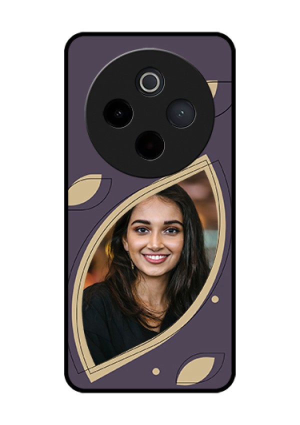 Vivo T4 5G Custom Glass Phone Case - Falling Leaf Design