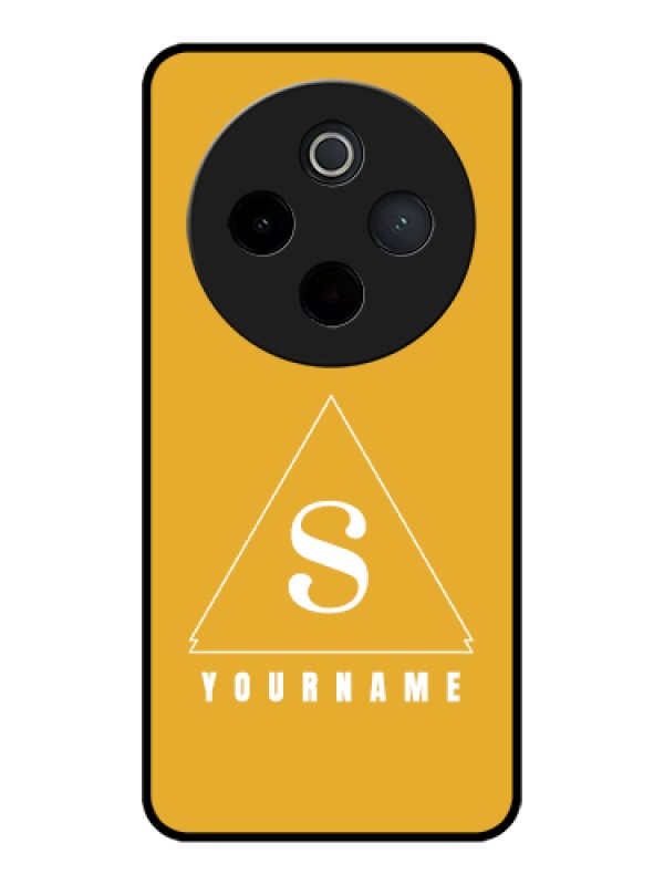 Custom Vivo T4 5G Custom Glass Phone Case - Simple Triangle Design