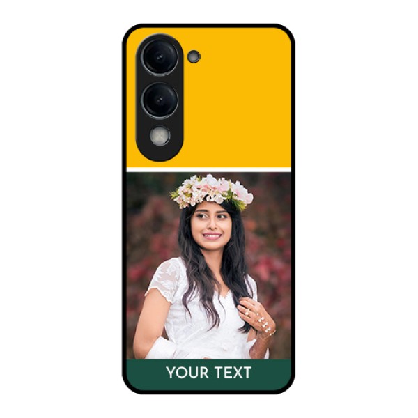 Vivo T4 Lite Custom Glass Phone Case - Love You Design