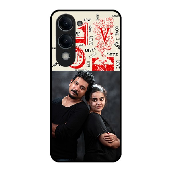 Vivo T4 Lite Custom Glass Phone Case - Trendy Love Design Case Vivo T4 Lite Custom Glass Phone Case - Trendy Love Design Case