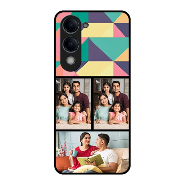 Vivo T4 Lite Custom Glass Phone Case - Bulk Pic Upload Design