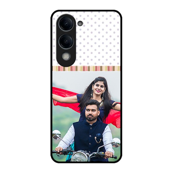 Vivo T4 Lite Custom Glass Phone Case - Cute Family Design