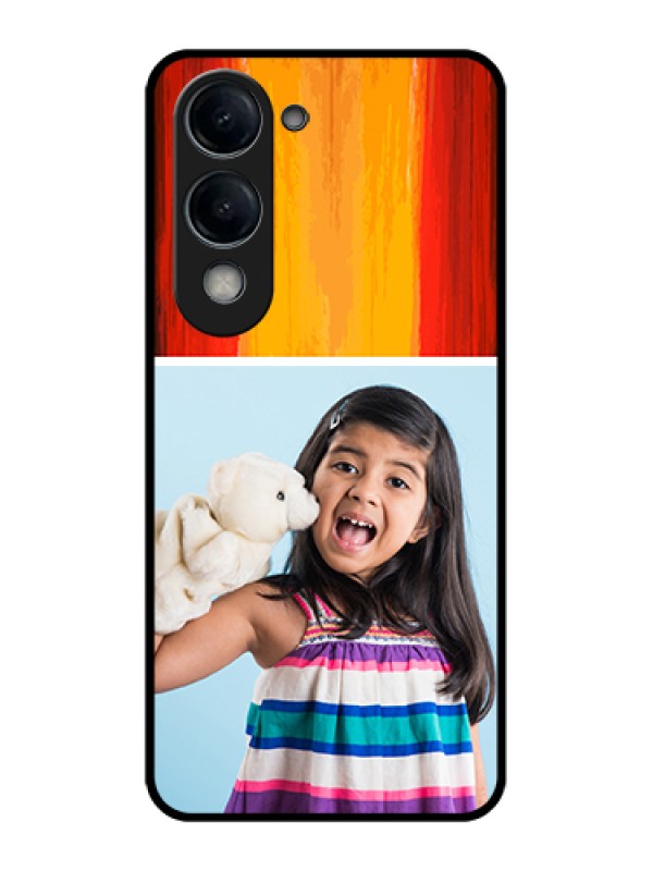 Custom Vivo T4 Lite Custom Glass Phone Case - Multi Color Design