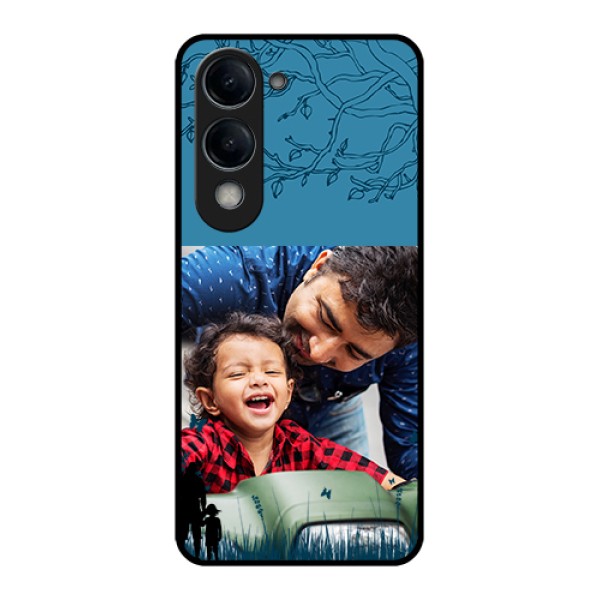 Vivo T4 Lite Custom Glass Phone Case - Best Dad Design