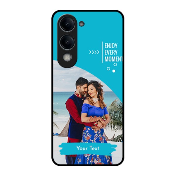 Vivo T4 Lite Custom Glass Phone Case - Happy Moment Design