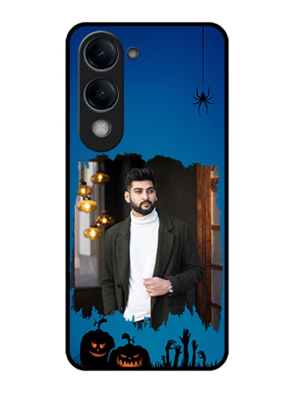Custom Vivo T4 Lite Custom Glass Phone Case - With Pro Halloween Design