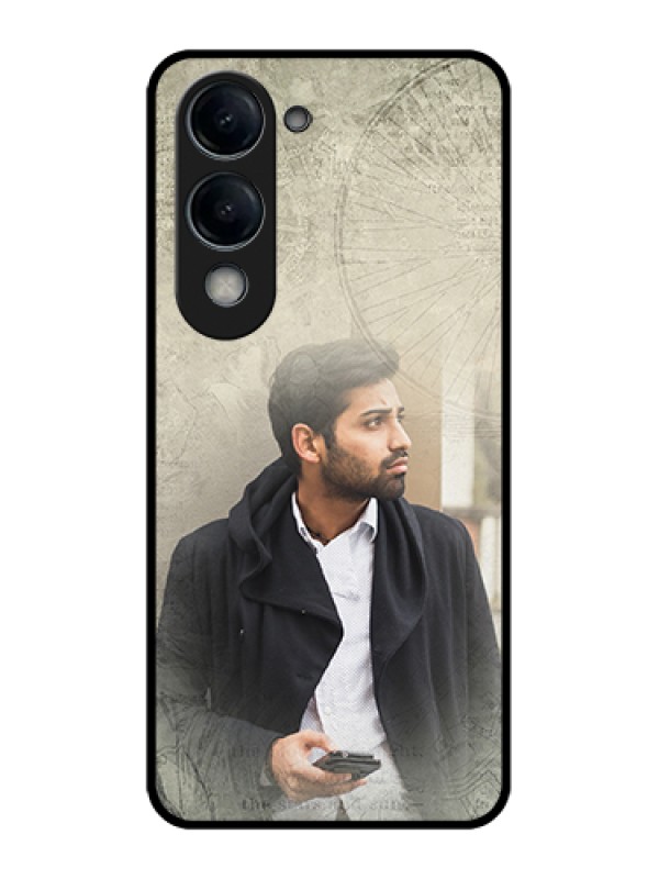 Custom Vivo T4 Lite Custom Glass Phone Case - With Vintage Design