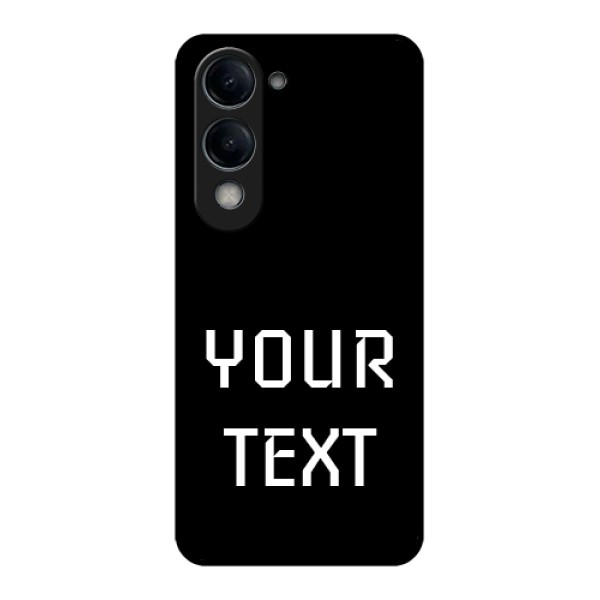 Vivo T4 Lite Custom Glass Phone Case - Your Name Design