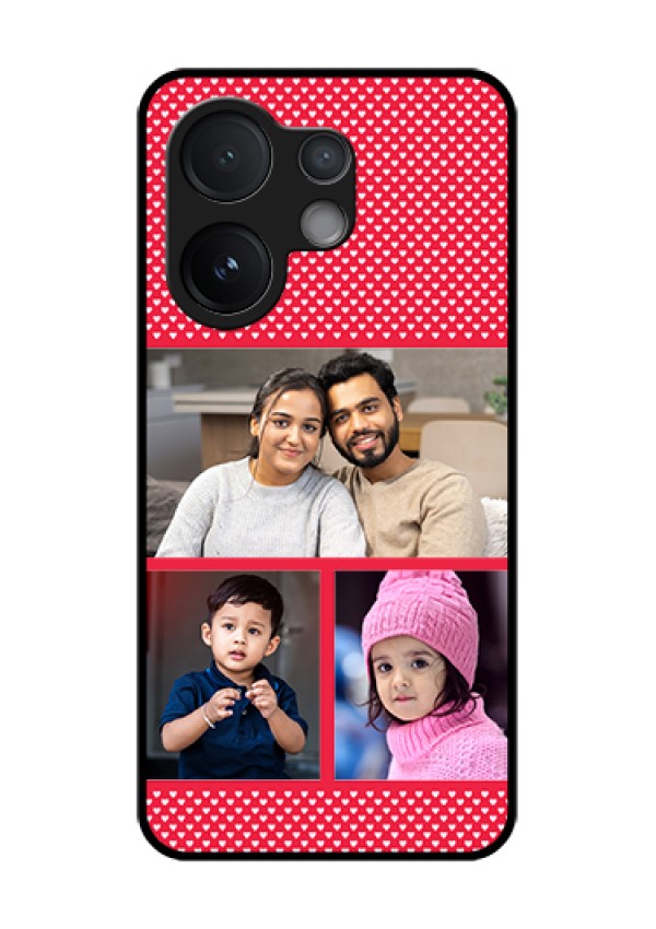 Vivo T4 Pro 5G Custom Glass Phone Case - Bulk Photo Upload Design