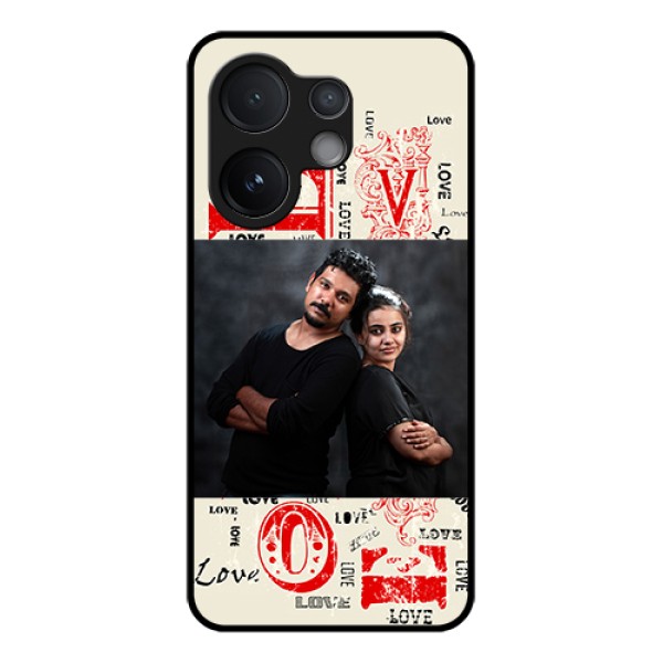 Vivo T4 Pro 5G Custom Glass Phone Case - Trendy Love Design Case Vivo T4 Pro 5G Custom Glass Phone Case - Trendy Love Design Case