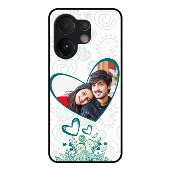 Vivo T4 Pro 5G Custom Glass Phone Case - Premium Couple Design