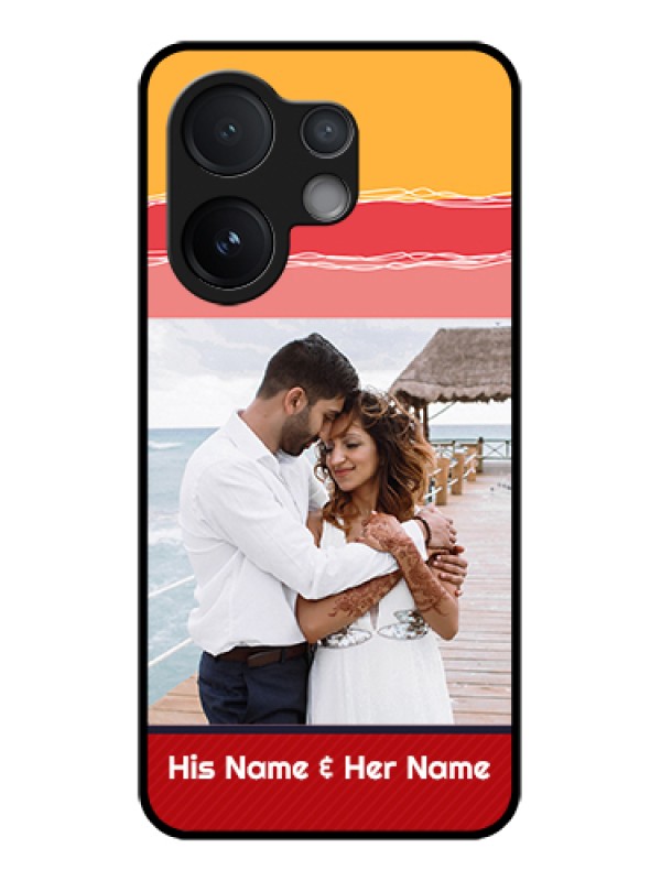 Custom Vivo T4 Pro 5G Custom Glass Phone Case - Colorful Case Design