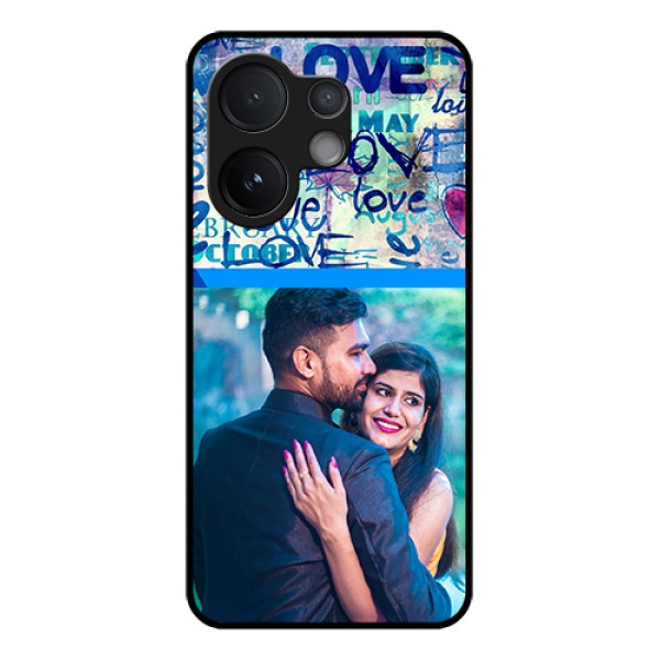 Vivo T4 Pro 5G Custom Glass Phone Case - Colorful Love Design Vivo T4 Pro 5G Custom Glass Phone Case - Colorful Love Design