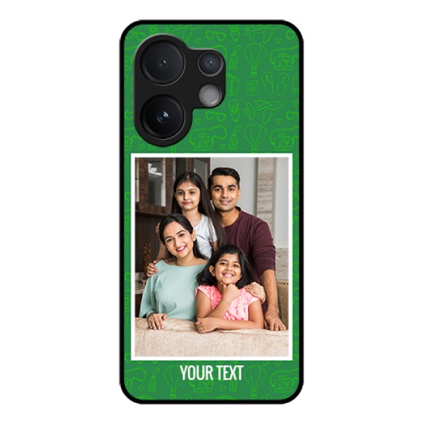 Vivo T4 Pro 5G Custom Glass Phone Case - Picture Upload Design