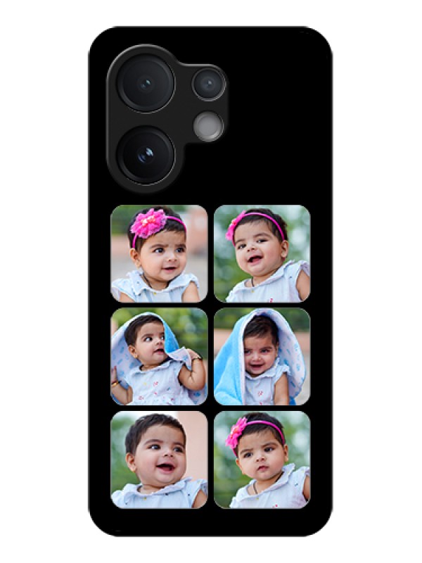 Custom Vivo T4 Pro 5G Custom Glass Phone Case - Multiple Pictures Design