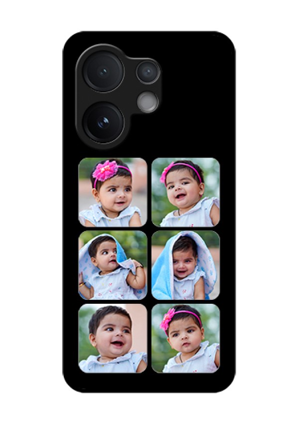 Vivo T4 Pro 5G Custom Glass Phone Case - Multiple Pictures Design